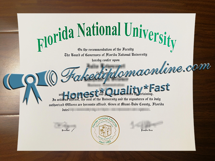 Florida-National-University degree