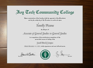 Ivy Tech Community College diploma