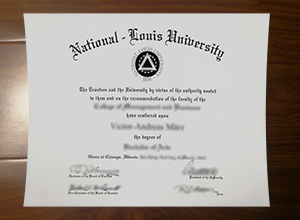 National Louis University diploma