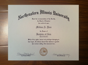 Northeastern Illinois University diploma