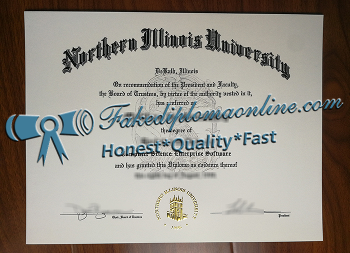 Northern Illinois University diploma