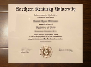 Northern Kentucky University diploma