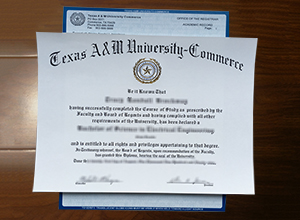 Texas A&M University-Commerce diploma