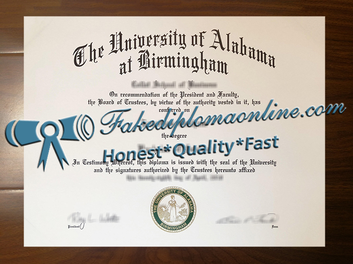 University of Alabama at Birmingham degree