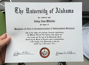 University of Alabama diploma