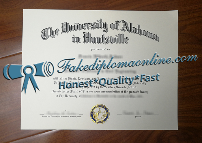 University of Alabama in Huntsville degree