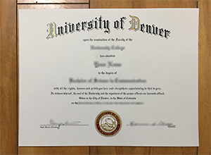 University of Denver diploma