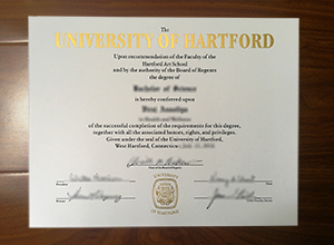 University of Hartford diploma