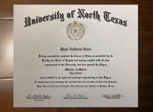 University of North Texas degree