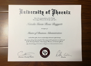 University of Phoenix diploma