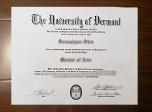 University of Vermont degree