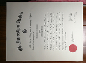 University of Virginia diploma