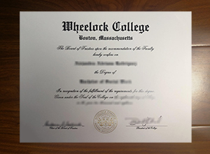 Wheelock College degree