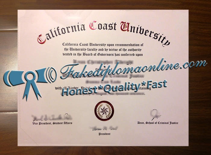 California Coast University degree