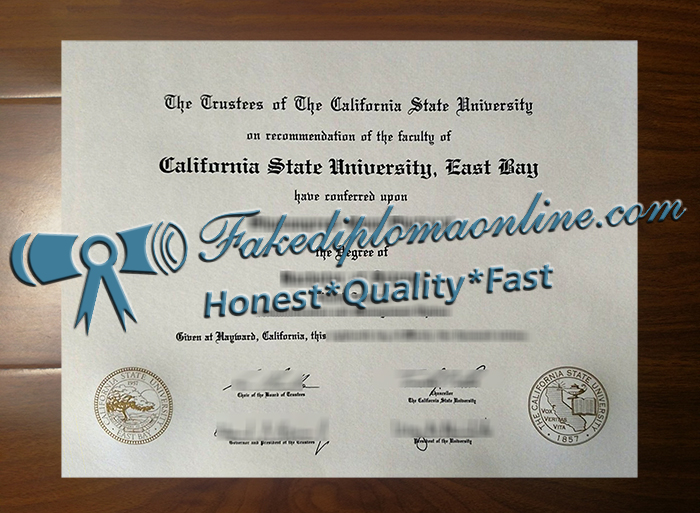 CSU East Bay degree