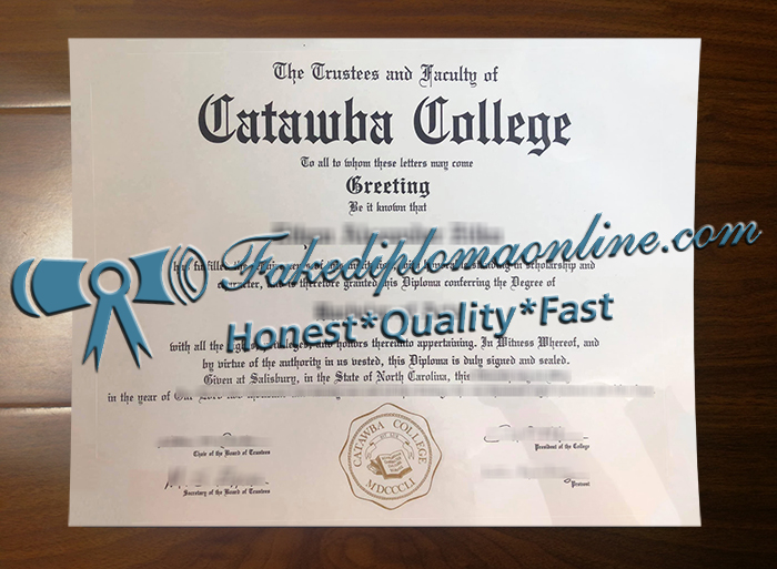 Catawba College degree