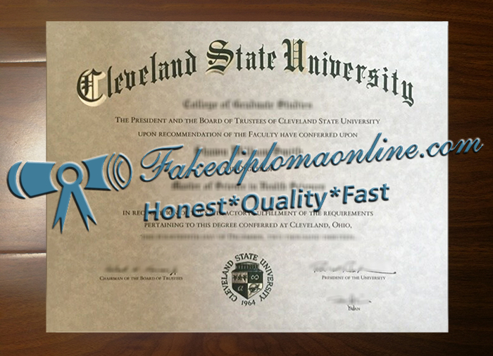 Cleveland State University degree