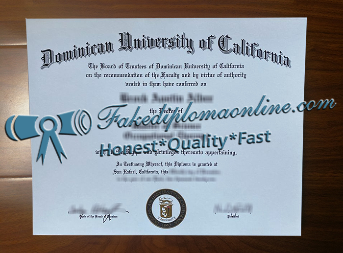 Dominican University of California degree