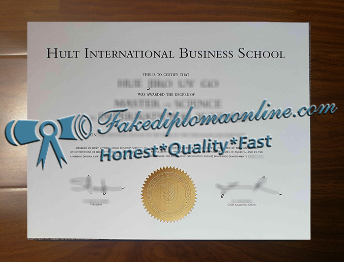 Hult International Business School diploma