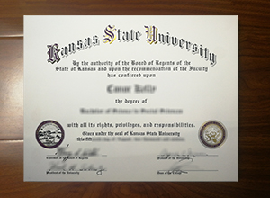 Kansas State University diploma