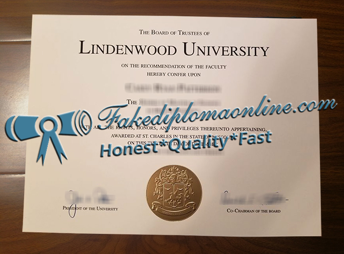 Lindenwood University diploma