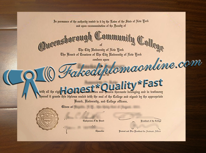 Queensborough Community College diploma