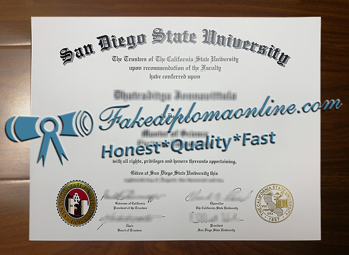 San Diego State University degree