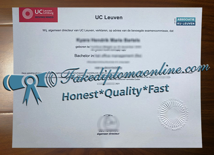 UC Leuven-Limburg diploma