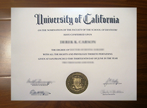 University of California San Francisco degree