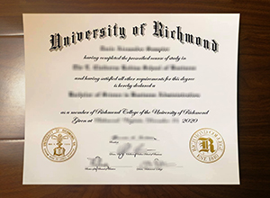 University of Richmond degree