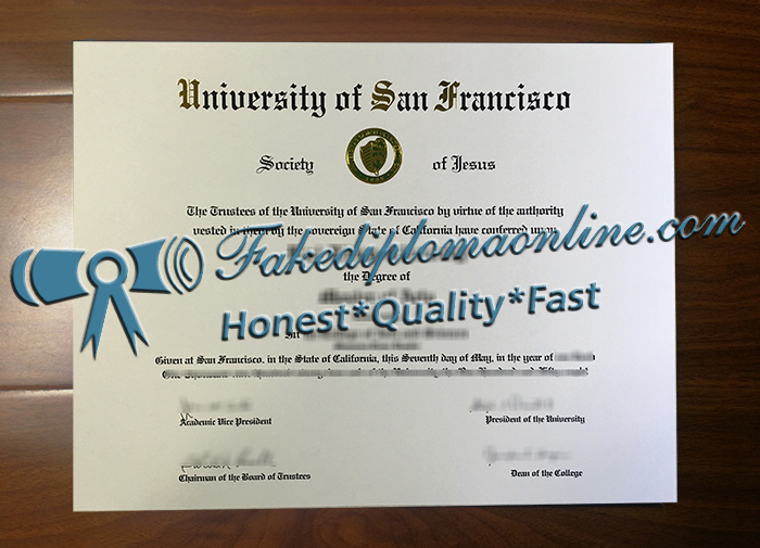 University of San Francisco degree