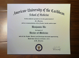 American University of the Caribbean degree