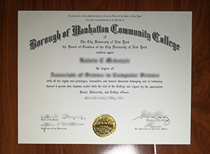 Borough of Manhattan Community College degree