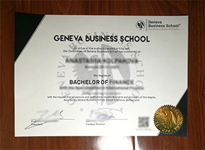 Geneva Business School diploma