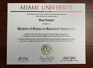 Miami University degree