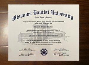 Missouri Baptist University diploma