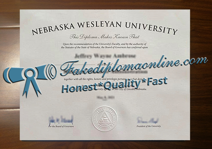 Nebraska Wesleyan University degree