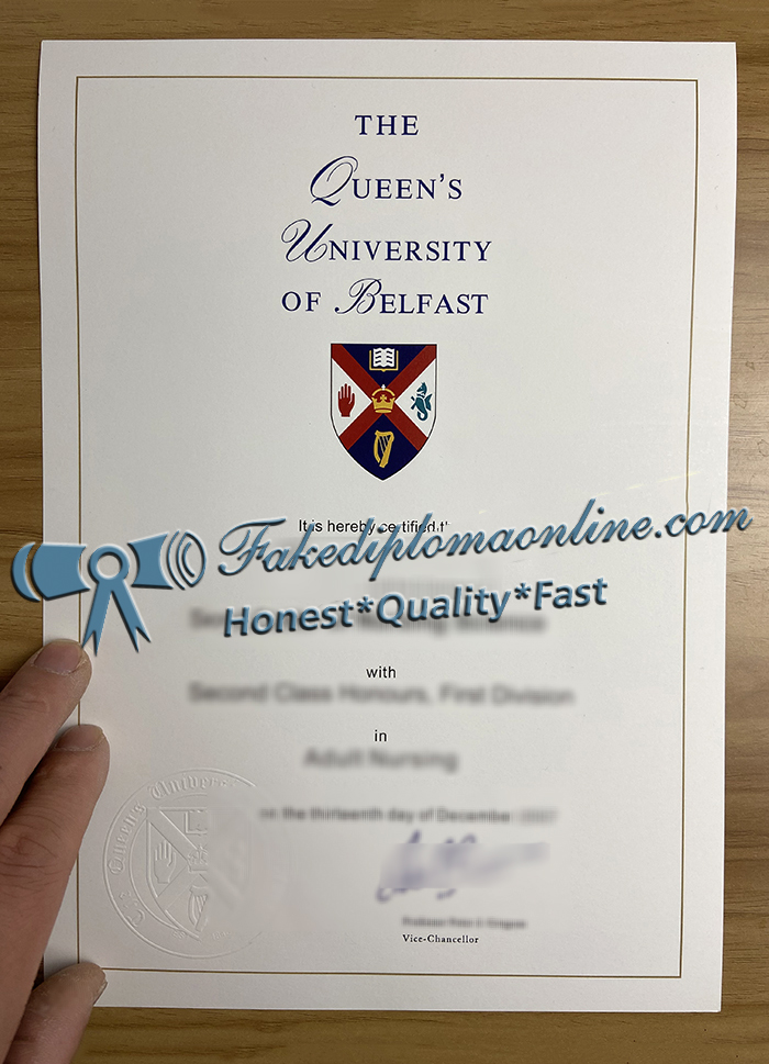 Queen's University Belfast diploma