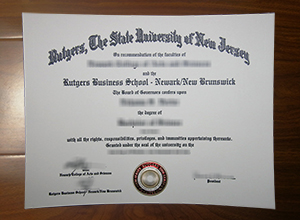 Rutgers University New Brunswick diploma