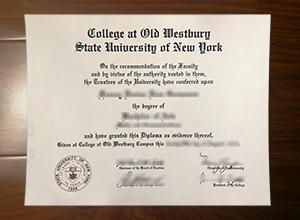 SUNY College at Old Westbury diploma