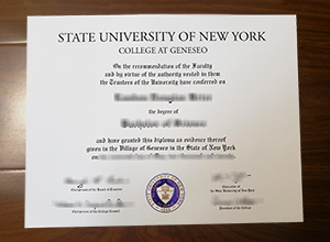 SUNY Geneseo degree