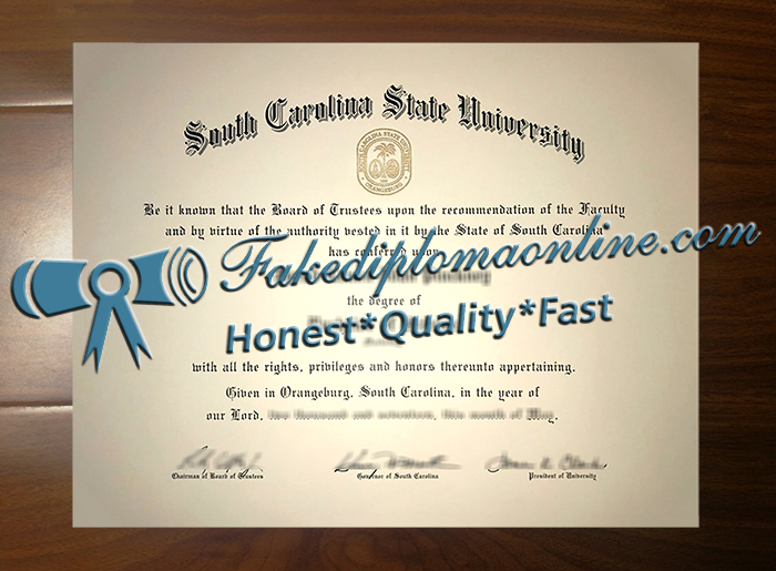 South Carolina State University degree