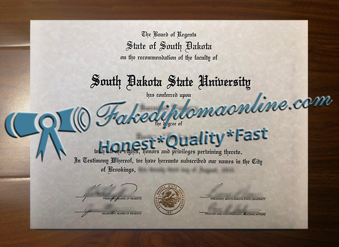 South Dakota State University degree