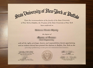 University at Buffalo diploma