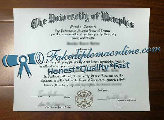 University of Memphis degree