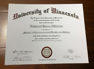 University of Minnesota Duluth diploma