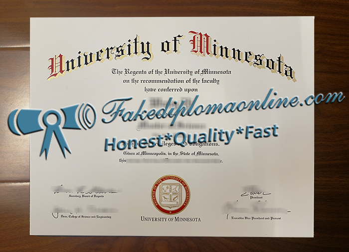 University of Minnesota degree