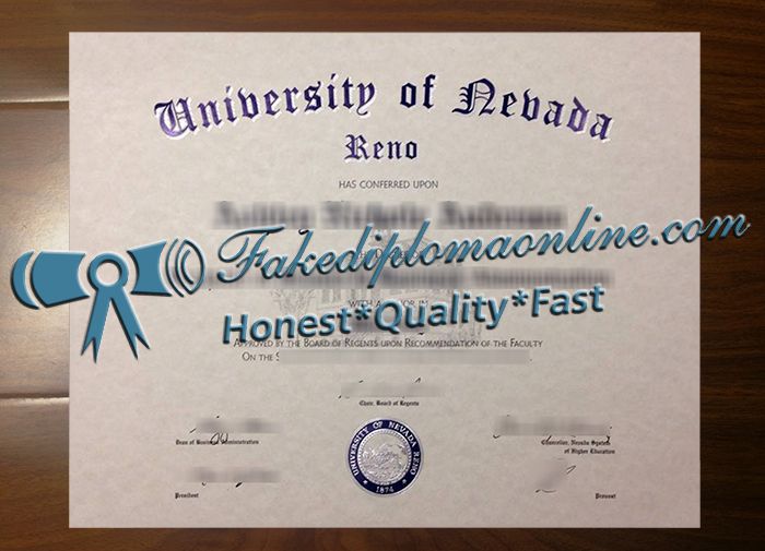 University of Nevada Reno degree