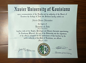 Xavier University of Louisiana degree