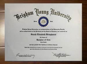 Brigham Young University degree